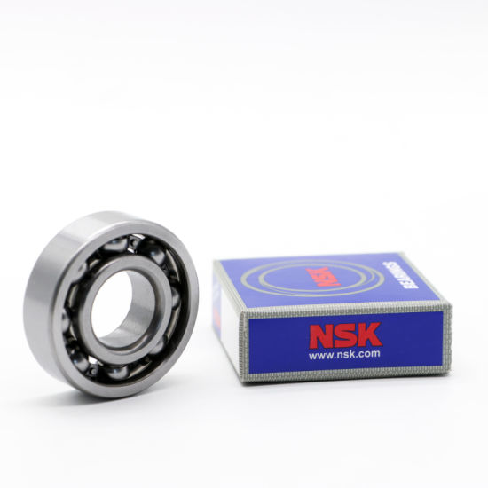 Rodamiento de bolas de ranura profunda NSK 6007 para piezas de motor de repuesto de motocicleta / Motor de escalera vertical